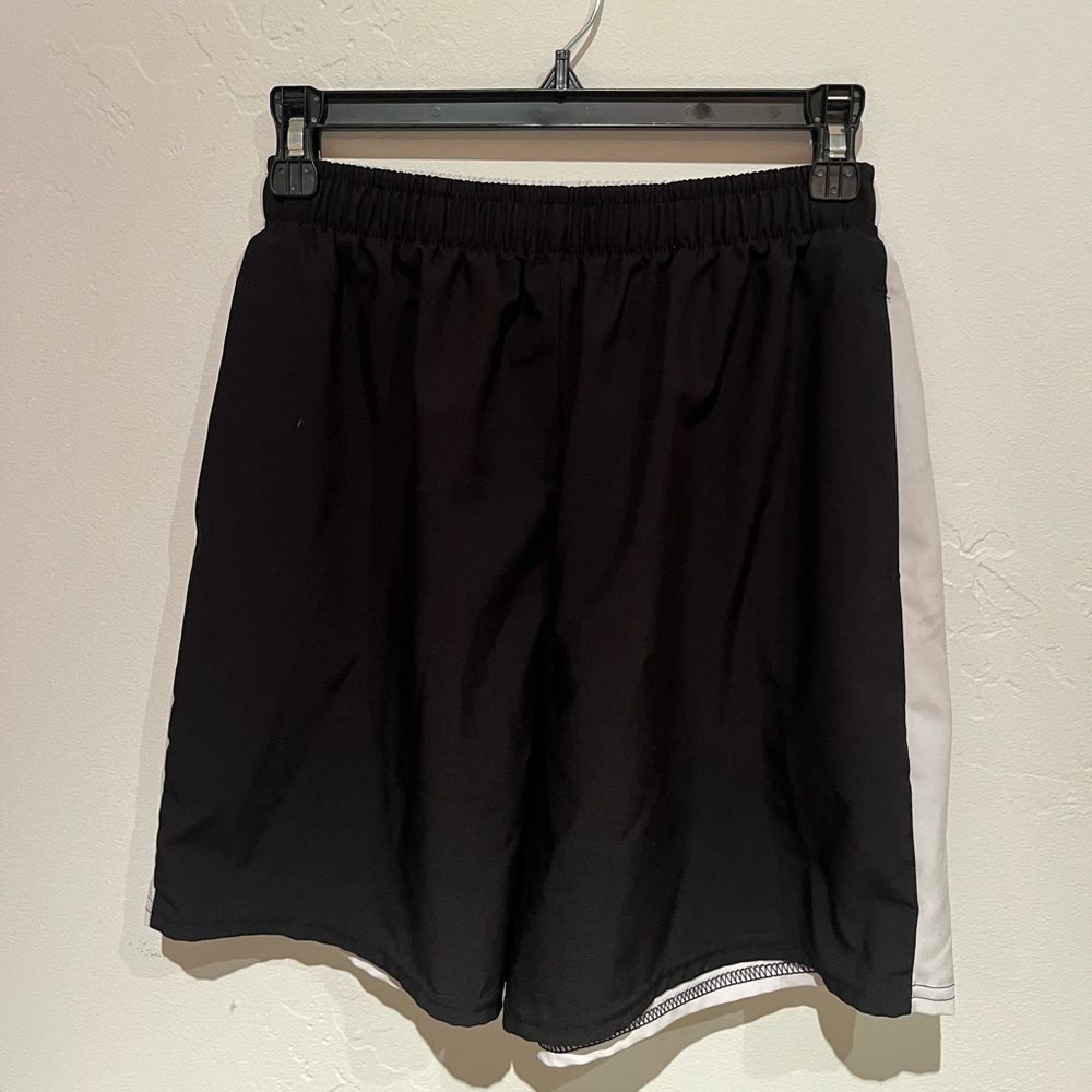 Two tone long shorts